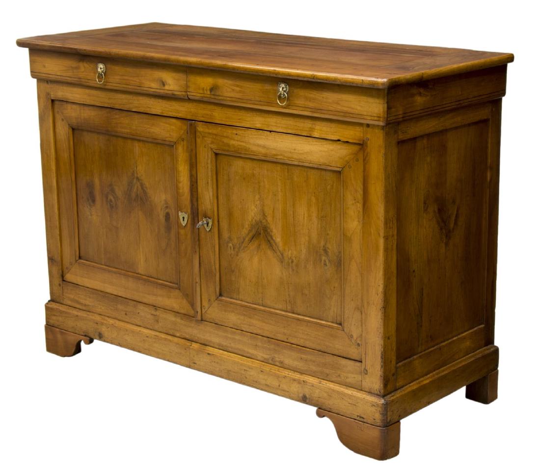 LOUIS PHILIPPE PERIOD FRUITWOOD BUFFET SIDEBOARD (1 of 5)