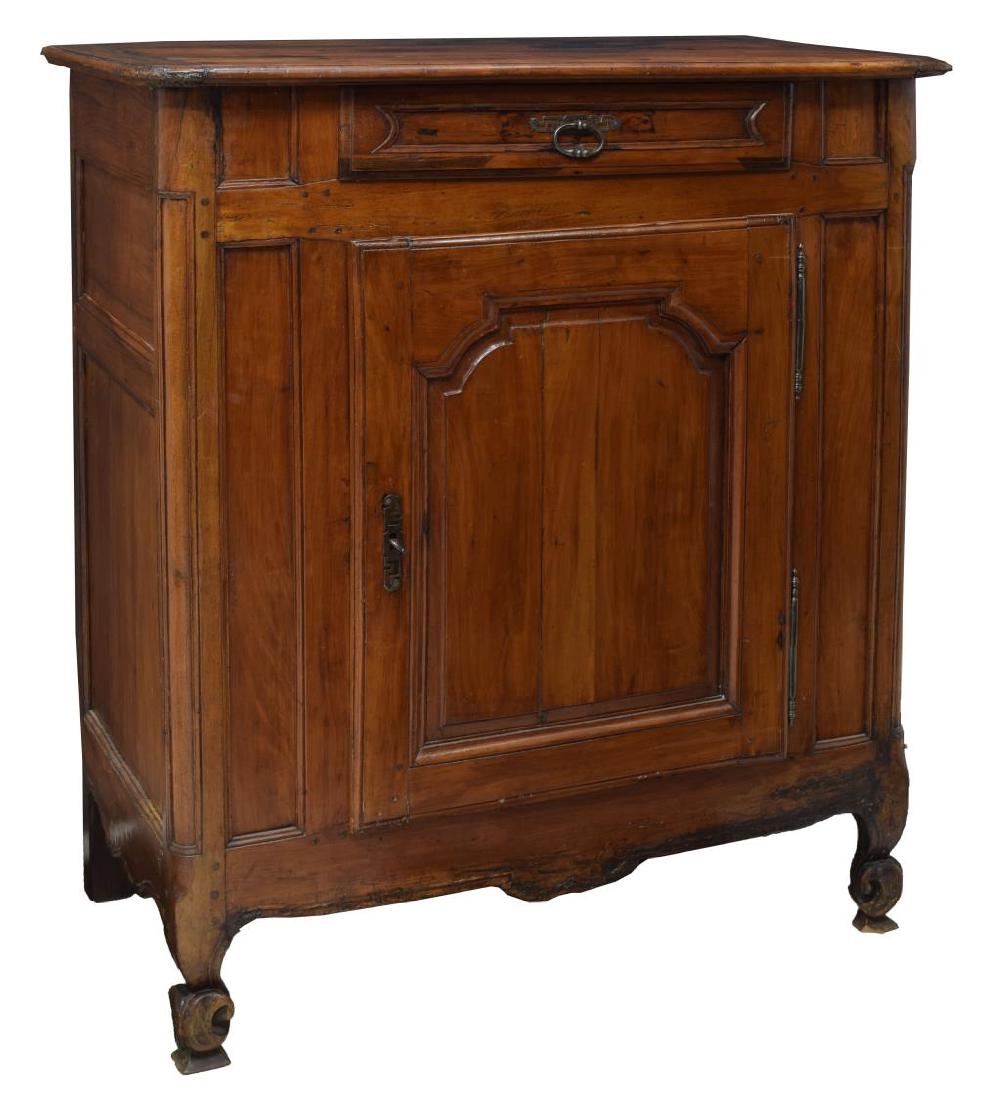 ANTIQUE FRENCH LOUIS XV STYLE FRUITWOOD CABINET (1 of 4)