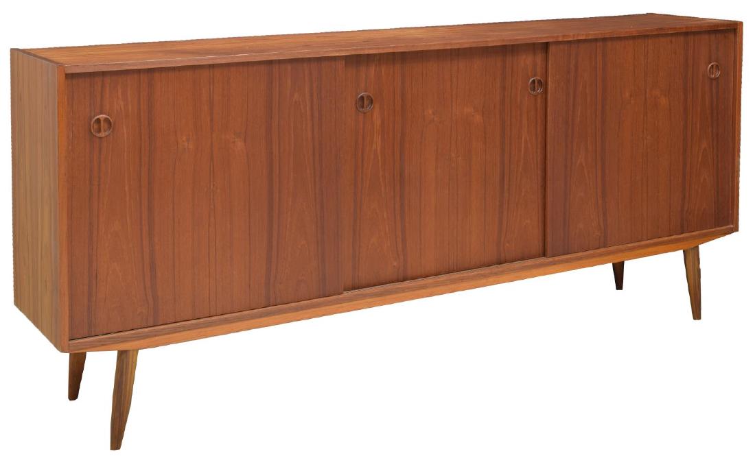DANISH MODERN EGHOFF RANDERS TEAK SIDEBOARD SERVER (1 of 4)