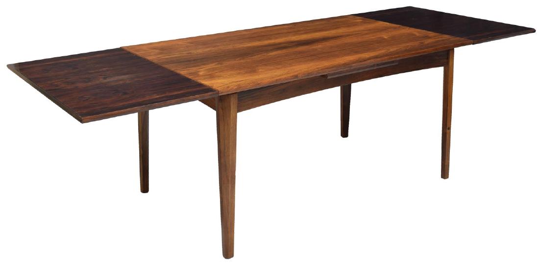 DANISH MID-CENTURY MODERN ROSEWOOD DINING TABLE (1 of 4)