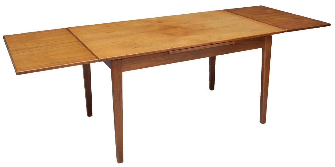 DANISH MID-CENTURY MODERN TEAKWOOD TABLE (1 of 4)