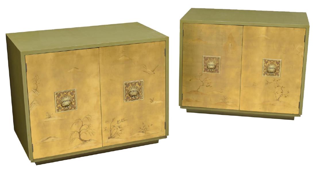 (2) MID-CENTURY MODERN JAPANESE STYLE CABINETS (1 of 2)