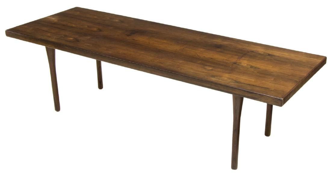 DANISH MID-CENTURY MODERN ROSEWOOD COFFEE TABLE (1 of 2)