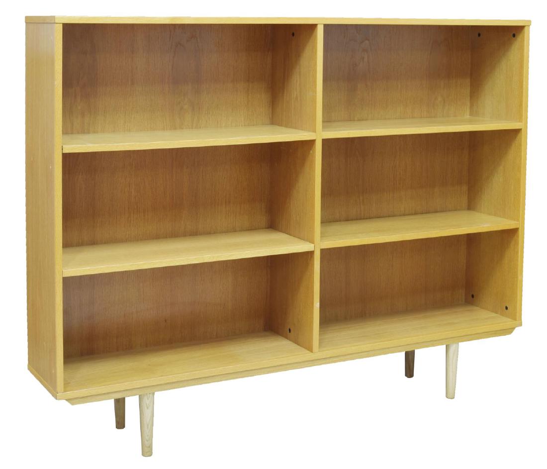 DANISH MID-CENTURY MODERN OAK BOOKCASE (1 of 2)