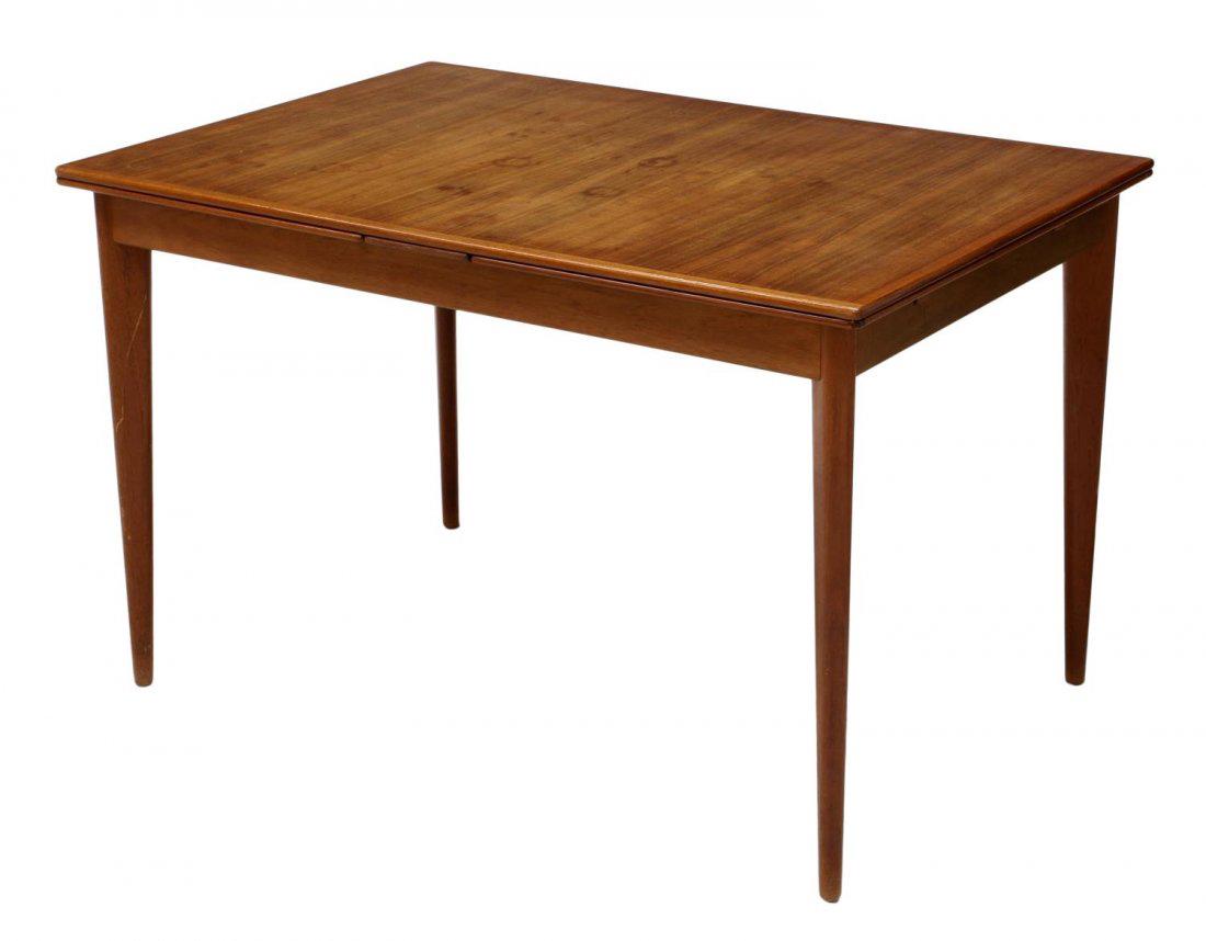 ITALIAN MID-CENTURY MODERN DRAW LEAF TABLE (1 of 4)