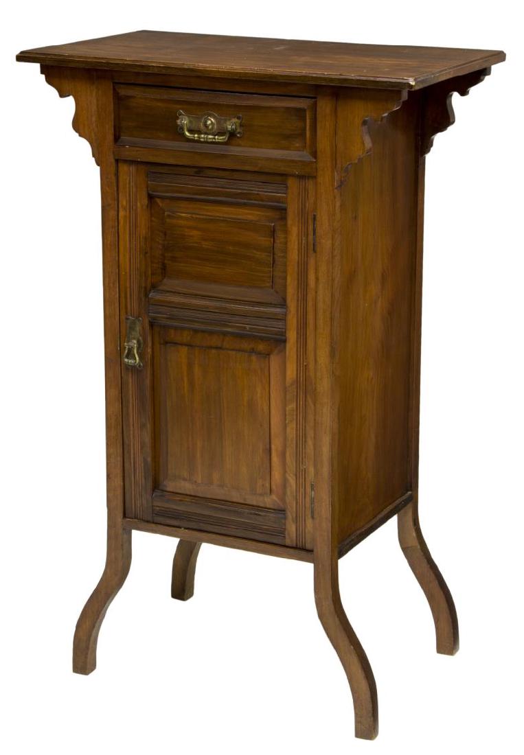ITALIAN ART NOUVEAU CABINET MAHOGANY FINISH (1 of 2)