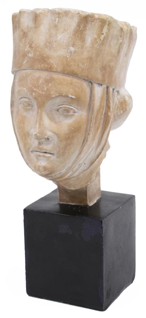 CERAMIC SCULPTURE, 13TH C. RENAISSANCE WOMAN (1 of 4)