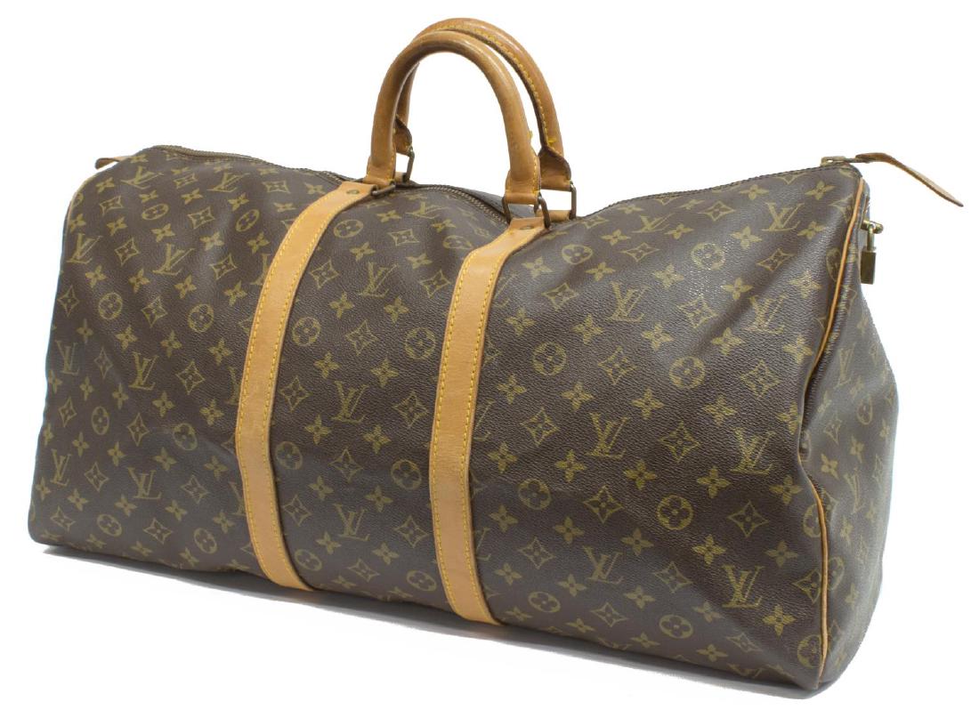 LOUIS VUITTON 'KEEPALL 55' MONOGRAM CANVAS BAG (1 of 4)