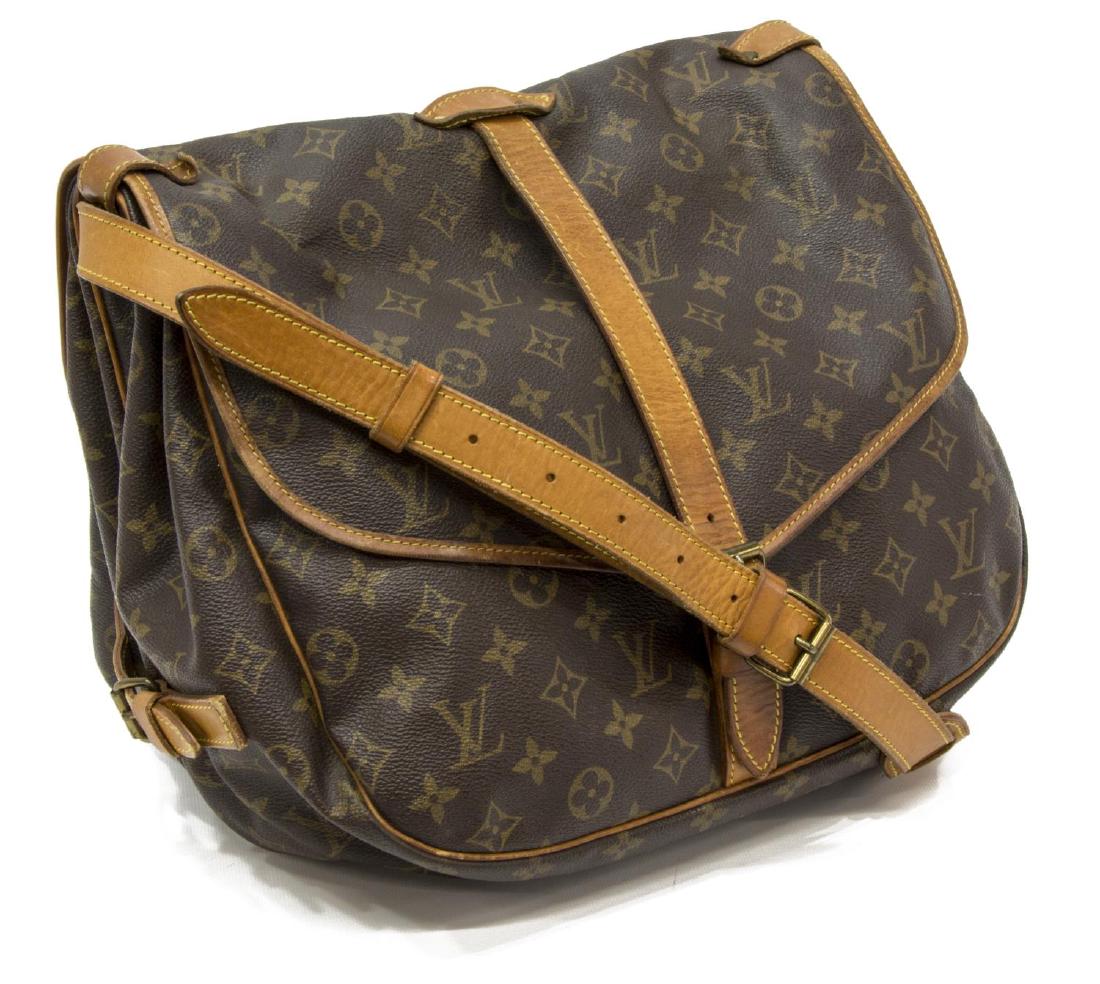 LOUIS VUITTON 'SAUMUR' MONOGRAM CANVAS BAG (1 of 4)