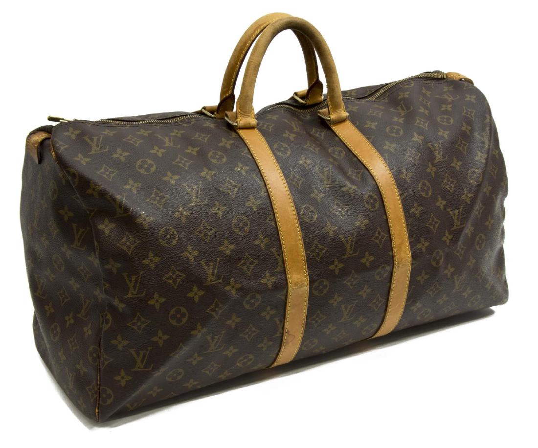 LOUIS VUITTON 'KEEPALL 55' MONOGRAM DUFFLE BAG (1 of 4)