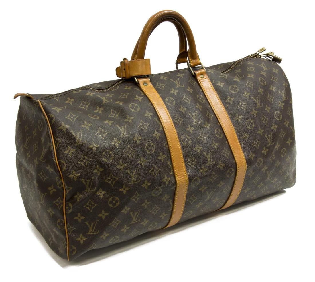 LOUIS VUITTON 'KEEPALL 55' MONOGRAM DUFFLE BAG (1 of 4)
