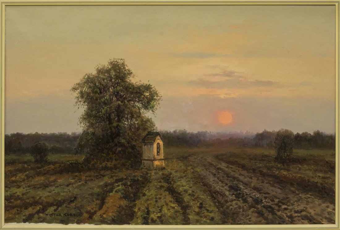 VICTOR KORECKI (1890-1980) LANDSCAPE PAINTING (1 of 5)