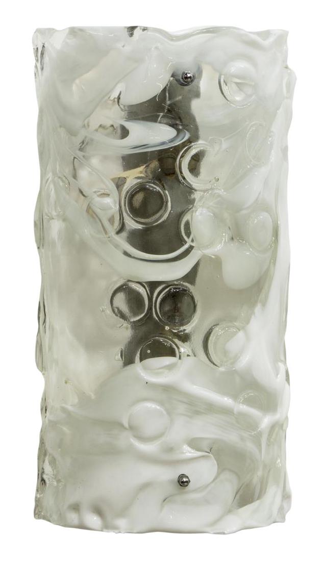 ITALIAN MID-CENTURY ART GLASS 2 LIGHT WALL SCONCE (1 of 2)