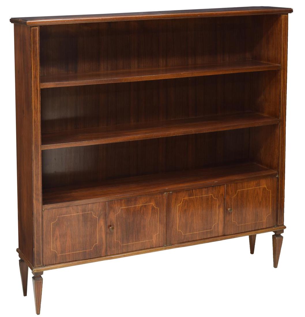 ITALIAN MID-CENTURY MODERN ROSEWOOD BOOKCASE (1 of 3)