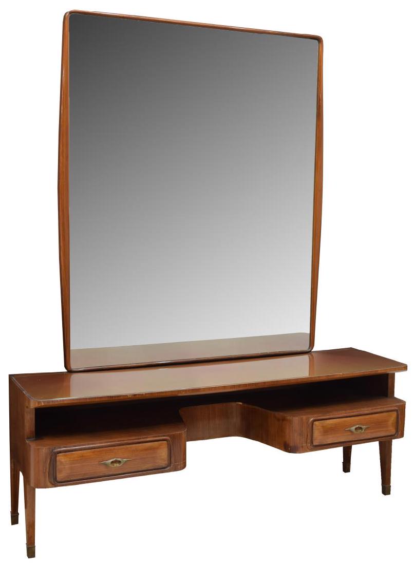 ITALIAN MID-CENTURY MODERN MIRRORED VANITY (1 of 3)