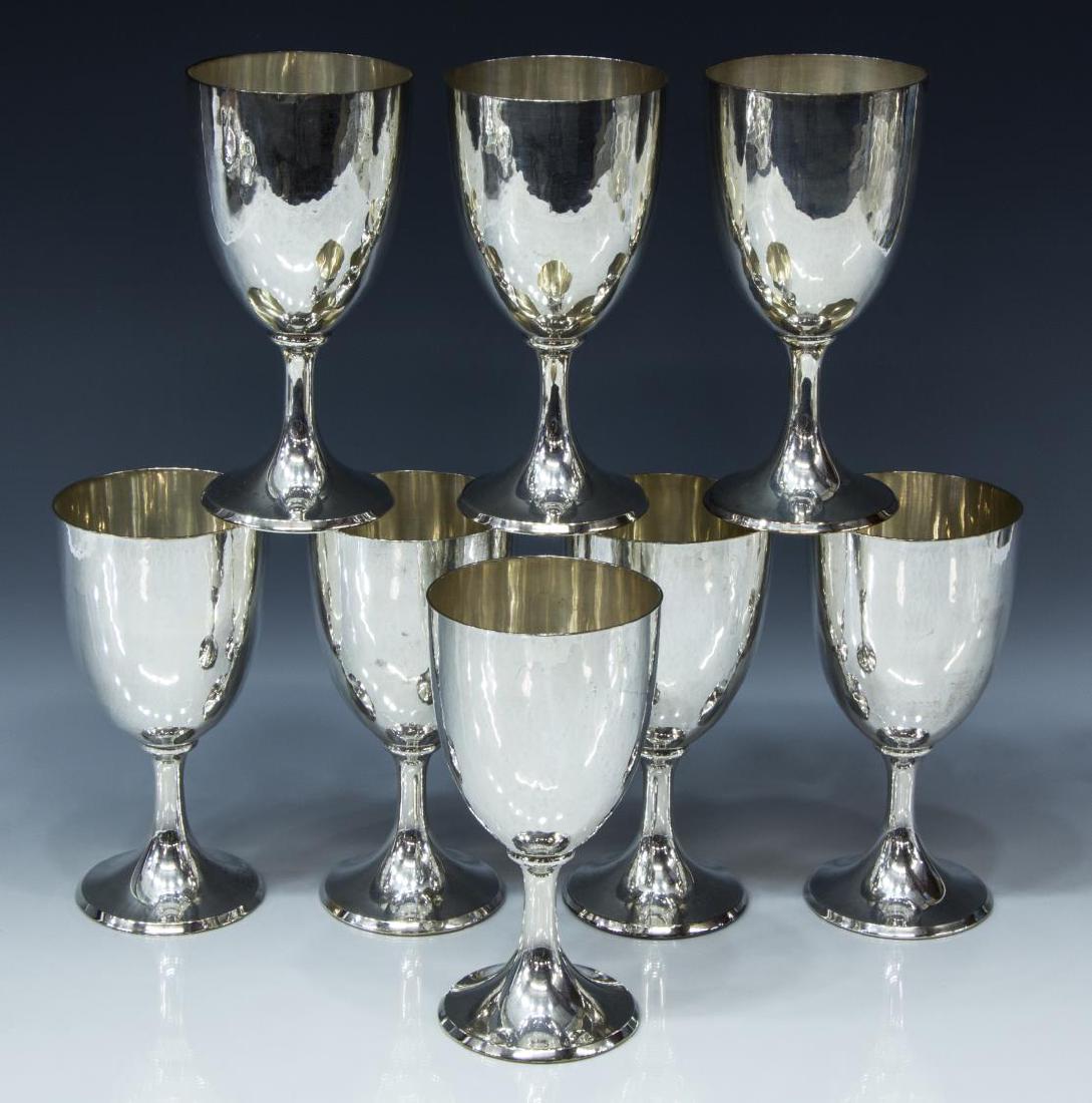 (8) PORTER BLANCHARD STERLING SILVER WATER GOBLETS (1 of 2)