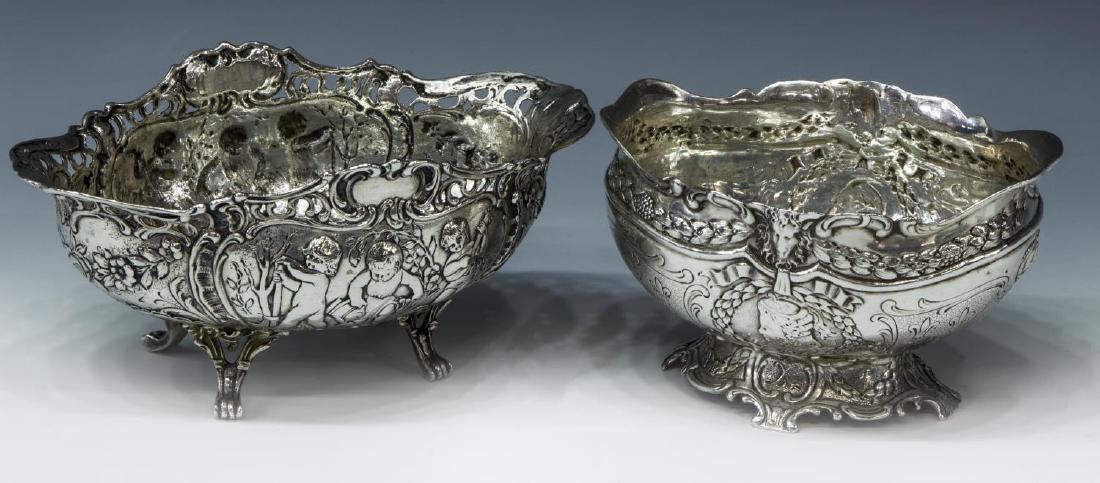 (2) HANAU & OTHER GERMAN 800 SILVER BOWLS (1 of 4)