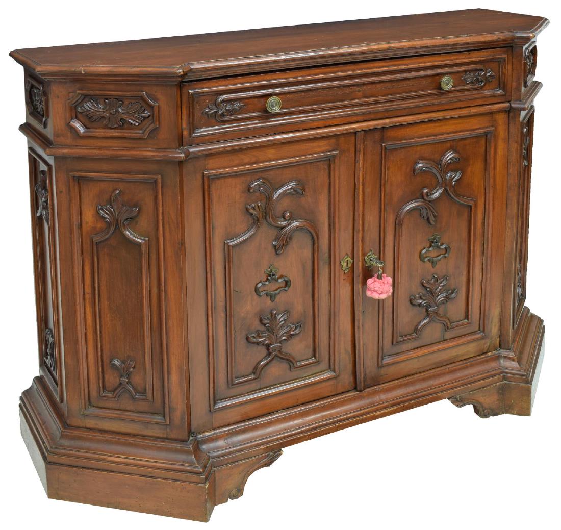ITALIAN MAHOGANY FINISH SIDEBOARD (1 of 3)