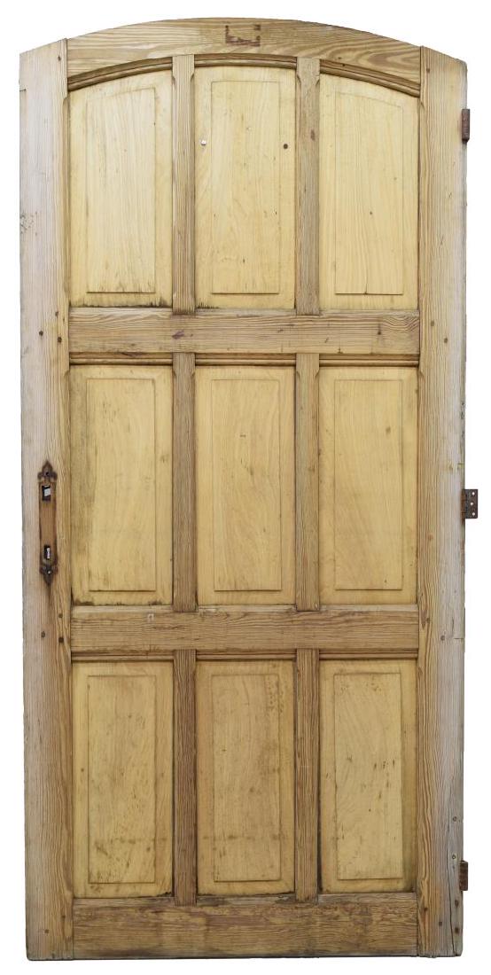 ARCHITECTURAL CARVED PINEWOOD DOOR (1 of 2)