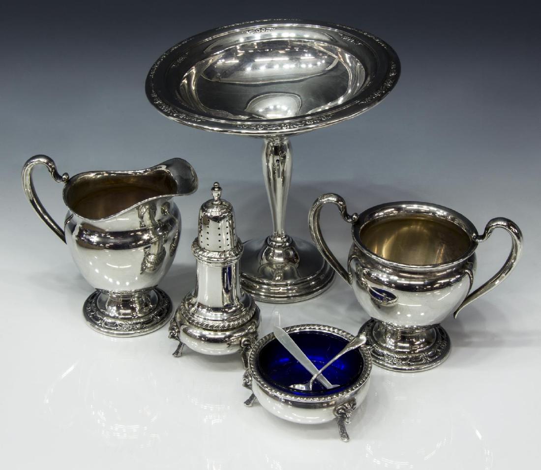 (6) STERLING SILVER TABLEWARE, ELLMORE 'GEORGE II' (1 of 4)