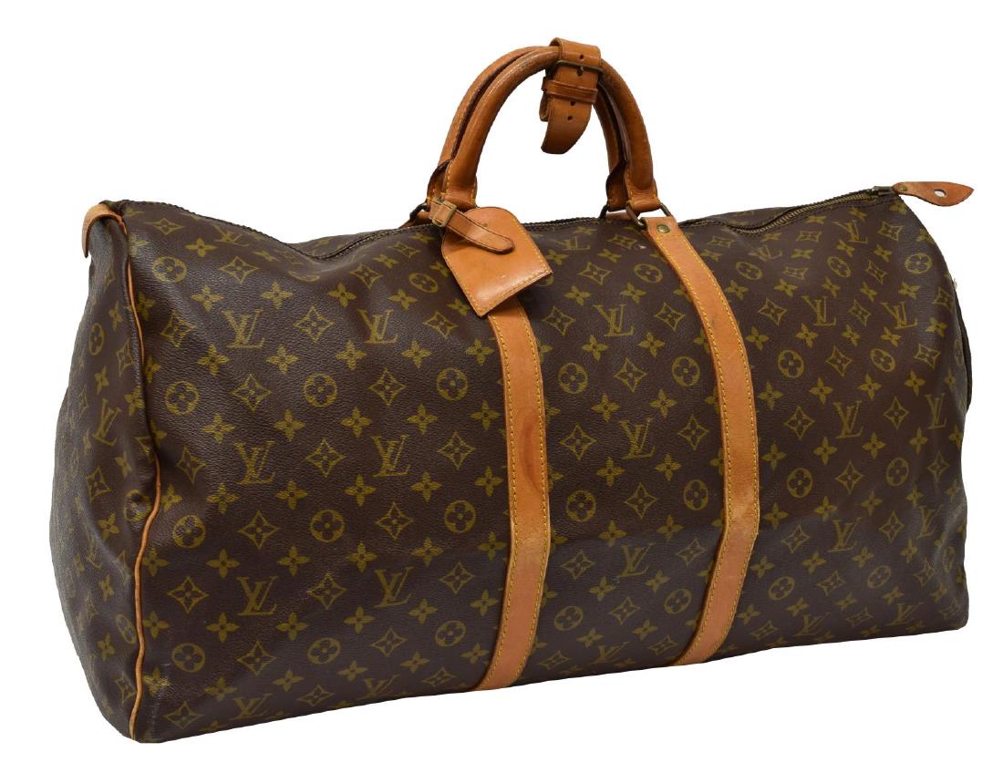 LOUIS VUITTON 'KEEPALL 60' MONOGRAM DUFFLE BAG (1 of 4)