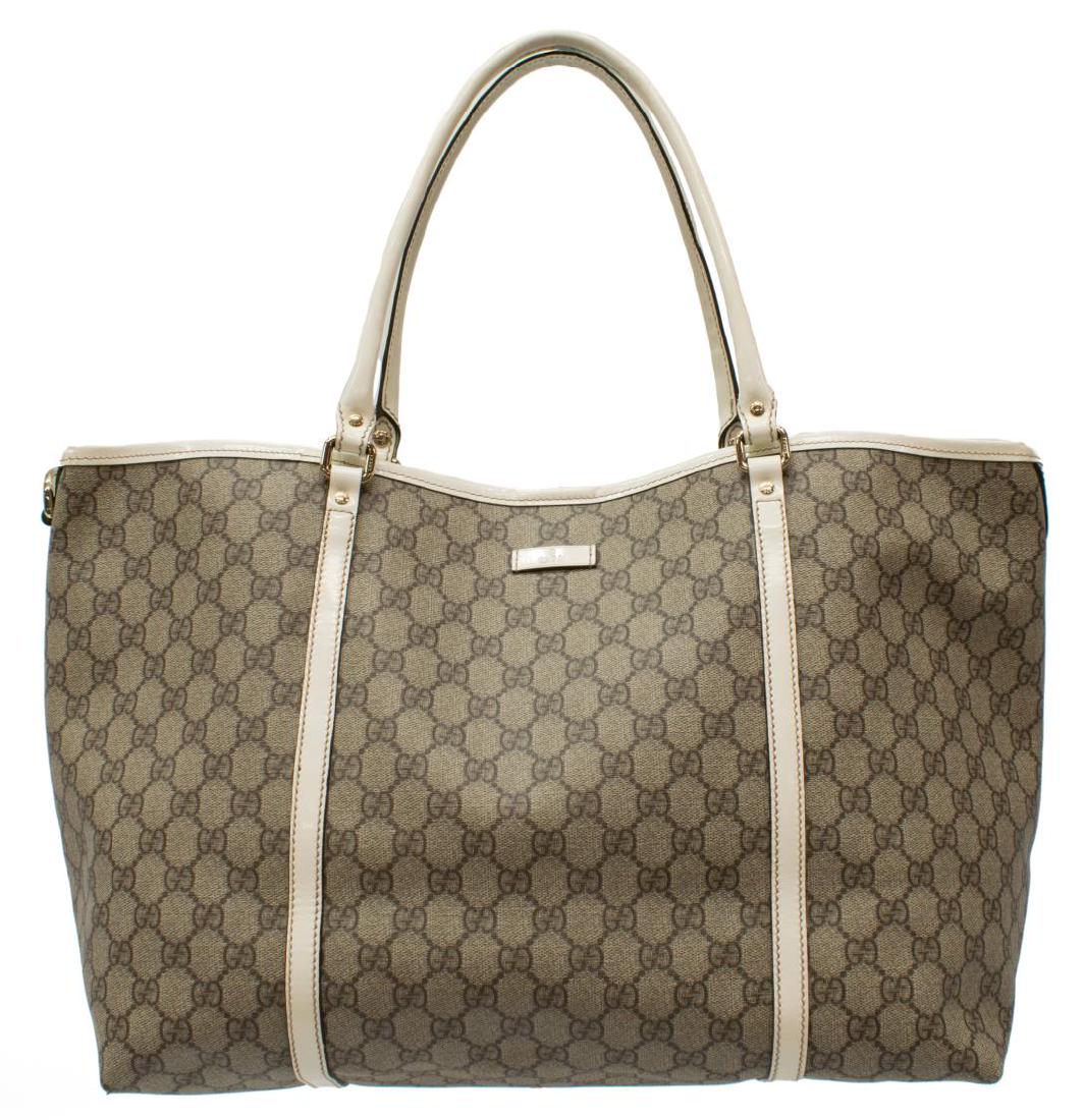 GUCCI 'JOY' GG PLUS COATED CANVAS TOTE BAG (1 of 5)