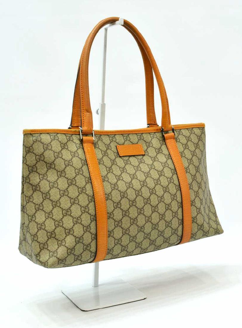 GUCCI 'JOY' GG SUPREME COATED CANVAS TOTE BAG (1 of 4)