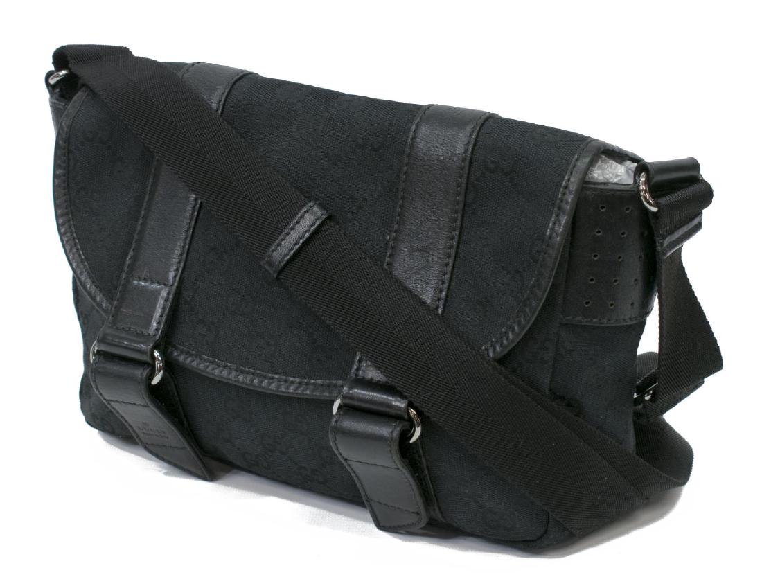 gucci gg canvas messenger bag shoulder crossbody