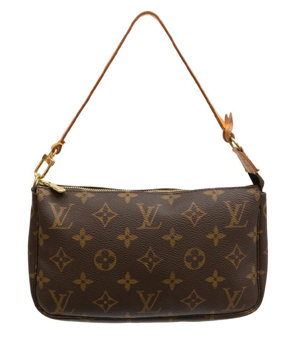 LOUIS VUITTON 'POCHETTE ACCESSOIRES' CLUTCH BAG (1 of 5)