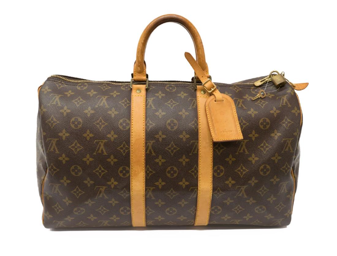 LOUIS VUITTON 'KEEPALL 45' MONOGRAM DUFFLE BAG (1 of 4)