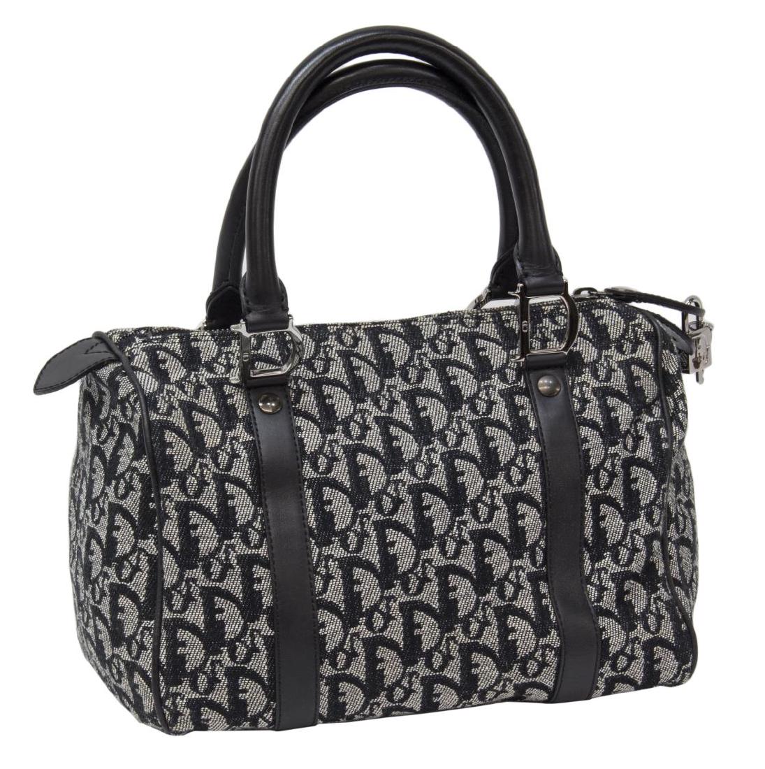 CHRISTIAN DIOR MONOGRAM CANVAS HANDBAG (1 of 5)