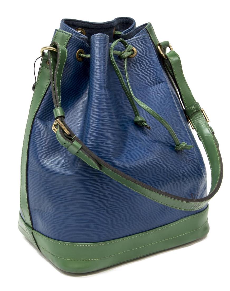 LOUIS VUITTON 'NOE' BICOLOR EPI LEATHER HANDBAG (1 of 4)