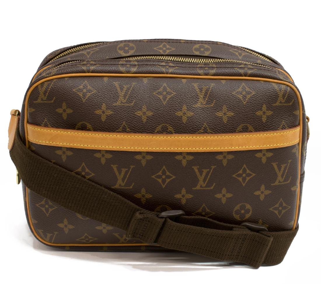 LOUIS VUITTON 'REPORTER' MONOGRAM CROSSBODY BAG (1 of 5)