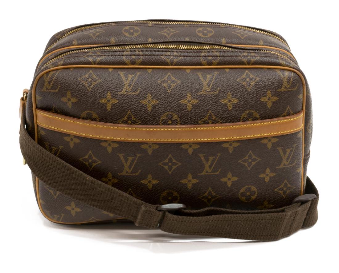 LOUIS VUITTON 'REPORTER' MONOGRAM CROSSBODY BAG (1 of 5)