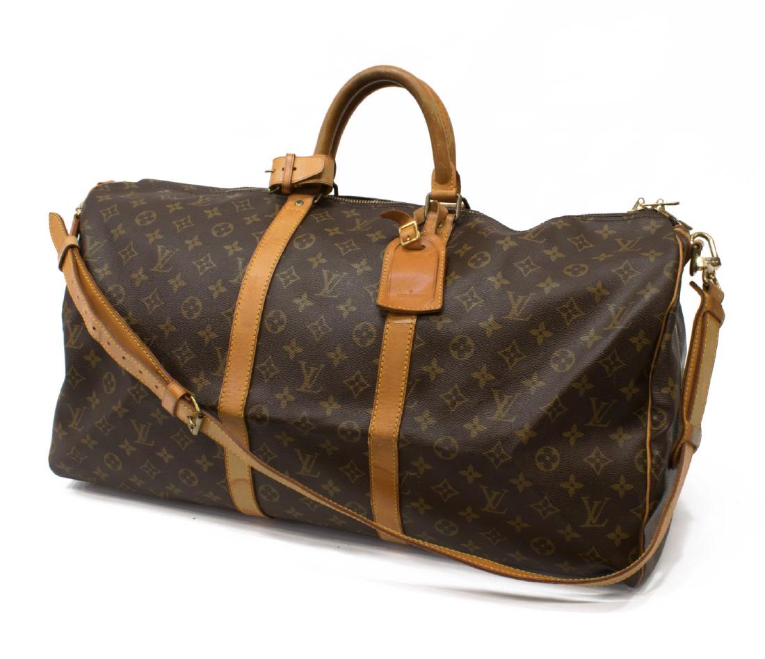 LOUIS VUITTON 'KEEPALL BANDOULIERE 55' DUFFLE BAG (1 of 4)