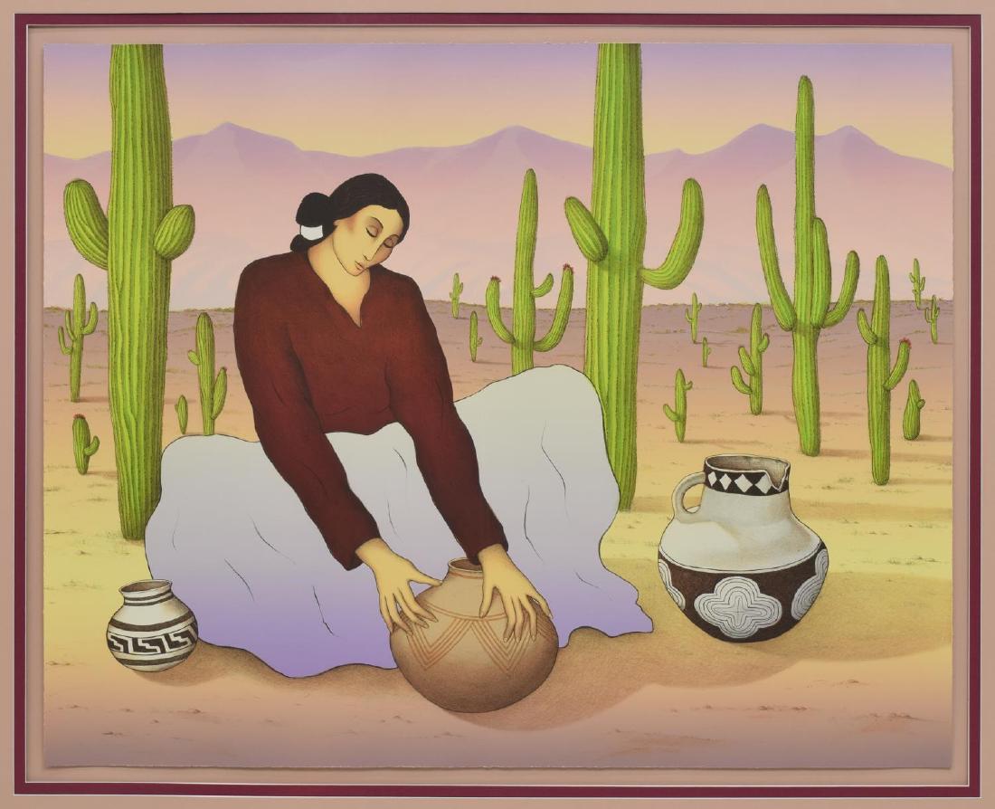 'SAGUARO' LITHOGRAPH