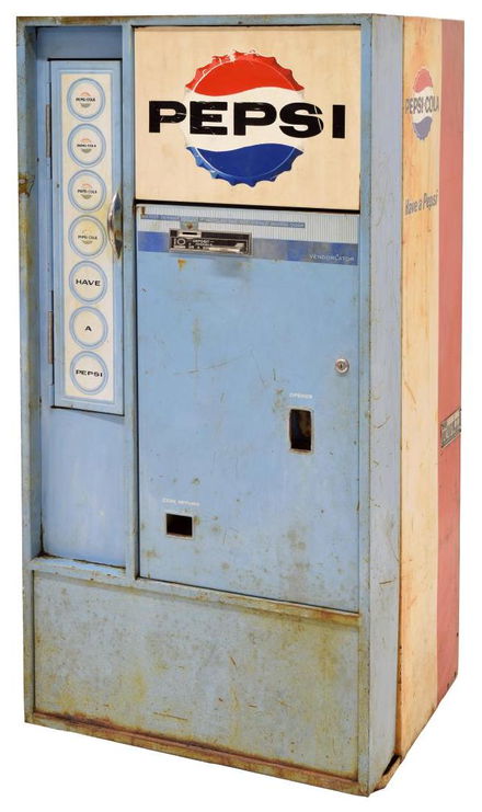 Ten Cent Pepsi Vending Machine C 1960 S May 19 2018 Austin Auction Gallery In Tx