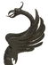 (2) LARGE CONTINENTAL BLACK IRON GRIFFIN ANDIRONS - 3