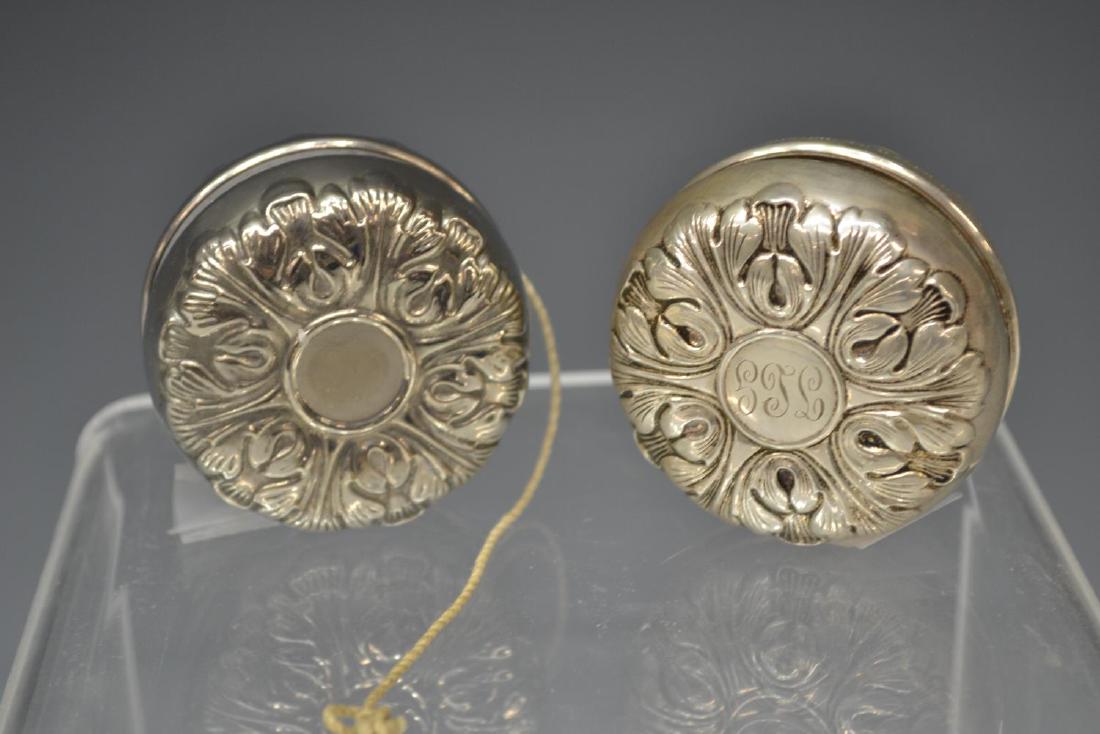 (2) GORHAM & TOWLE STERLING & SILVERPLATE YO-YOS (1 of 2)