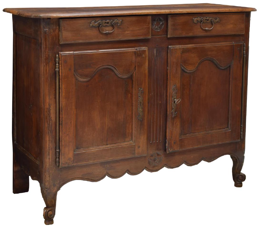 FRENCH LOUIS XV 18TH C. SIDEBOARD (1 of 4)