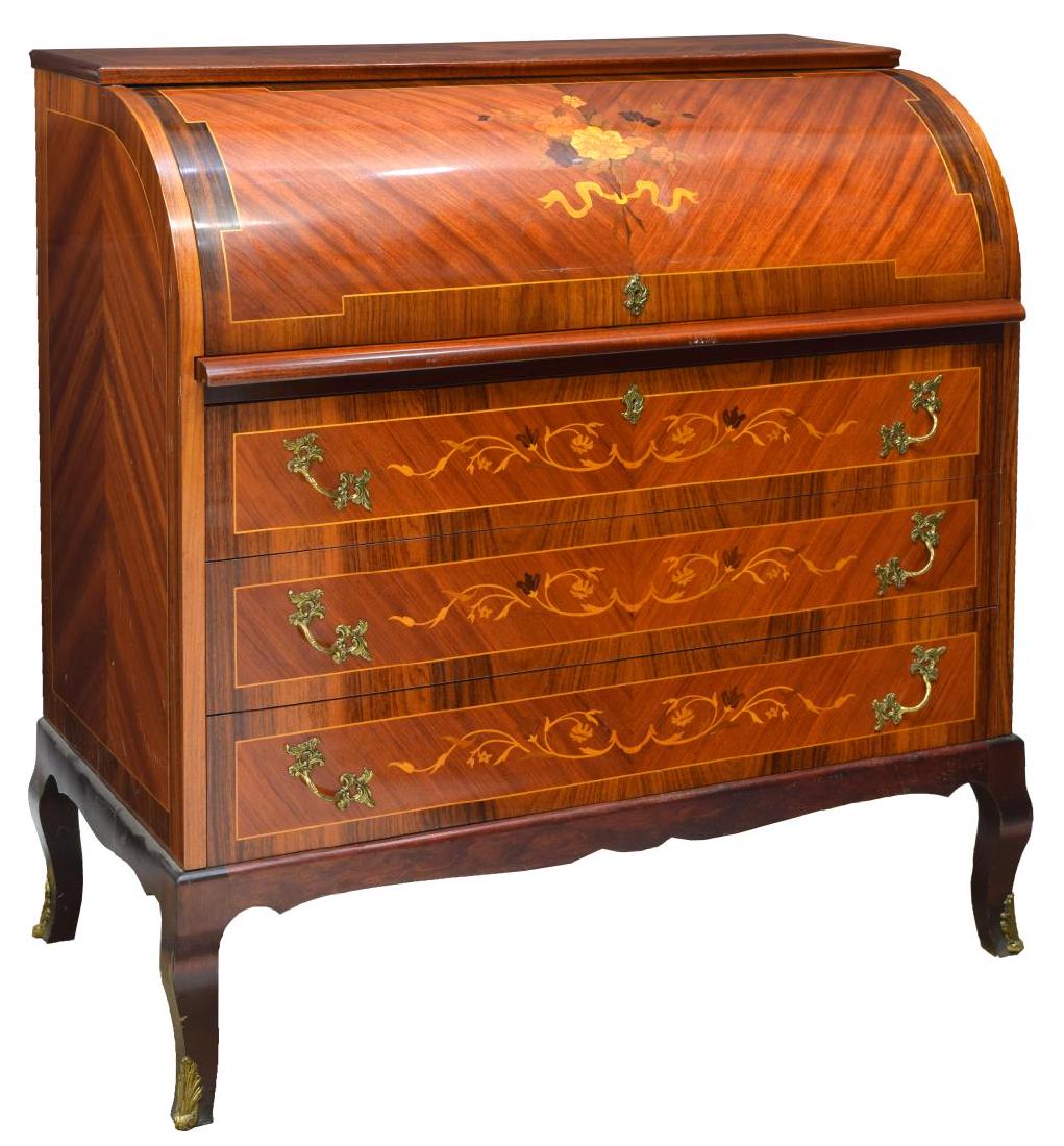 DANISH CYLINDER ROLL BUREAU (1 of 3)