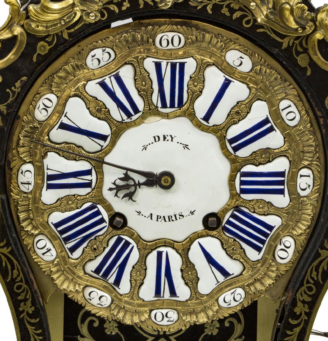 FRENCH LOUIS XV PERIOD BOULLE BRACKET CLOCK, DEY (1 of 8)