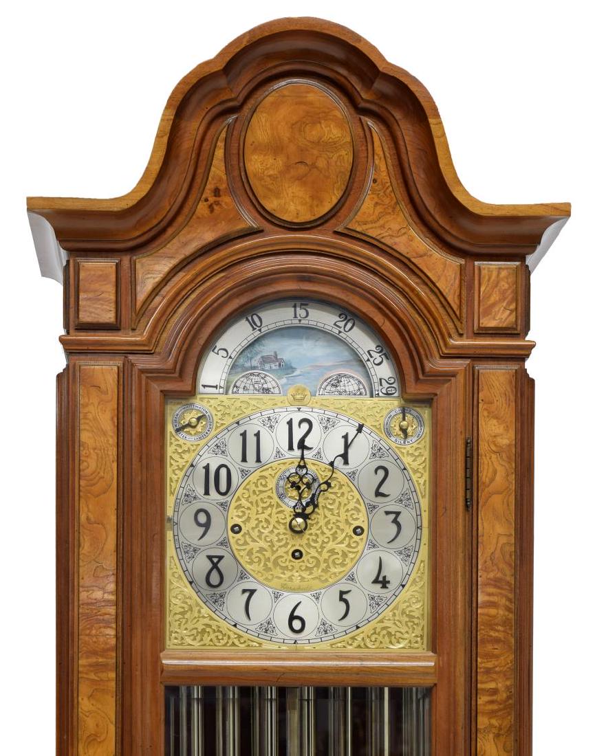 HERSHEDE 'SHEFFIELD' 9-TUBE TALL CASE CLOCK (1 of 7)