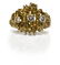 LADIES 14KT YELLOW GOLD & DIAMOND ESTATE RING - 2