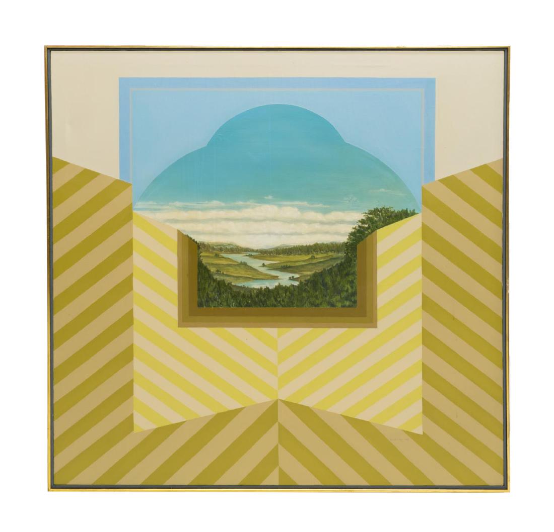 GERALD ROY (B.1938) FRAMED LANDSCAPE PAINTING (1 of 4)