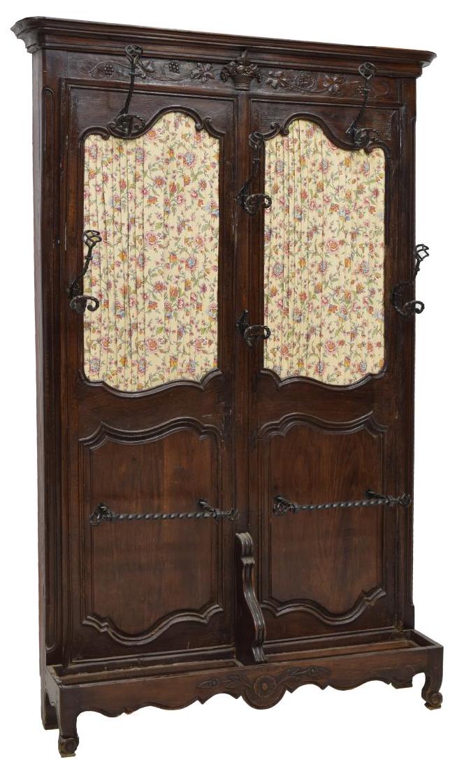 FRENCH LOUIS XVI STYLE OAK HALL TREE (1 of 2)