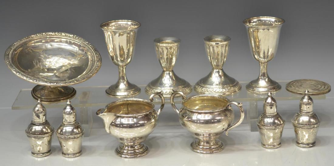 (11) COLLECTION OF STERLING SILVER, MOSTLY SCRAP (1 of 3)