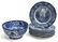 (11) ENGLISH STAFFORDSHIRE BLUE TRANSFERWARE