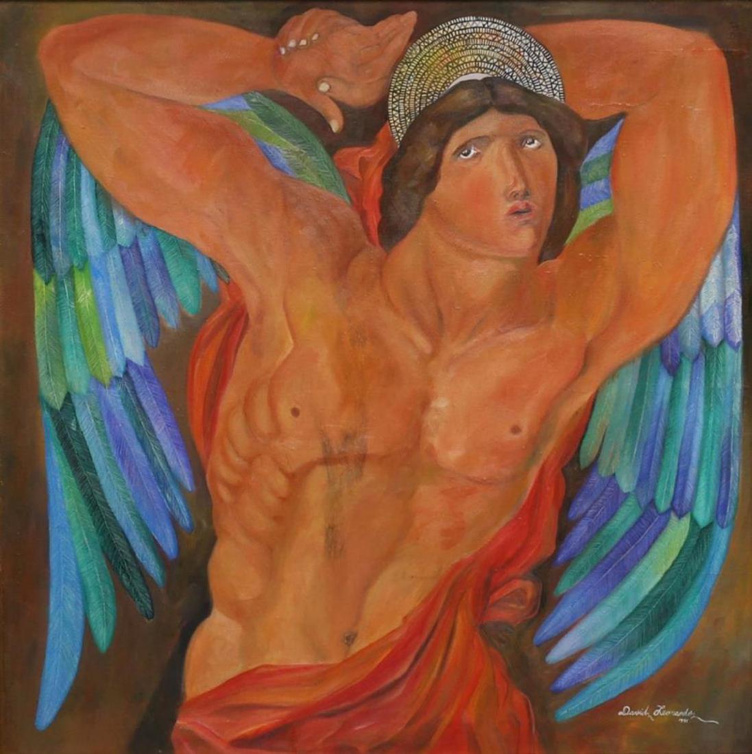 DAVID LEONARDO (MEXICO, B.1963) OIL PAINTING (1 of 3)