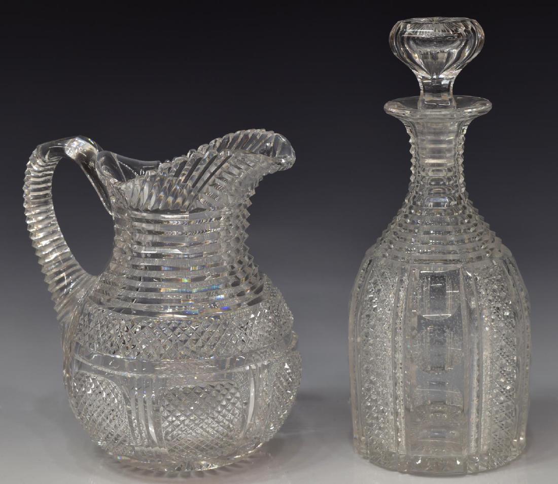 (2) AMERICAN BRILLIANT PERIOD CUT-GLASS TABLEWARE (1 of 4)